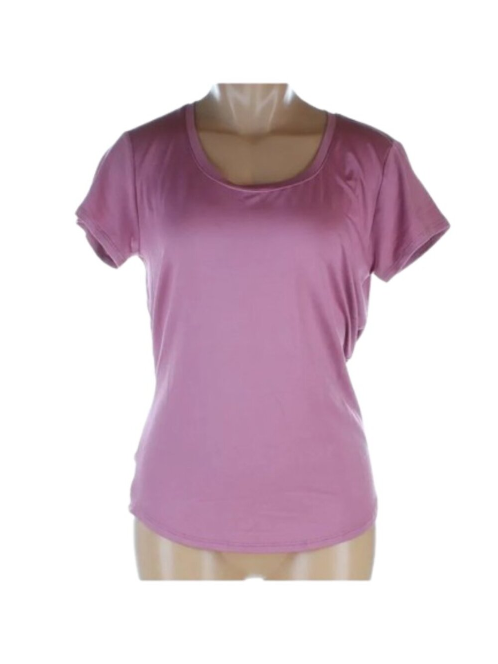 NWT Mauve Pink Open Twist Back Activewear Top - Medium